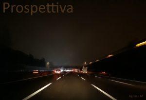 Autostrada notte foto