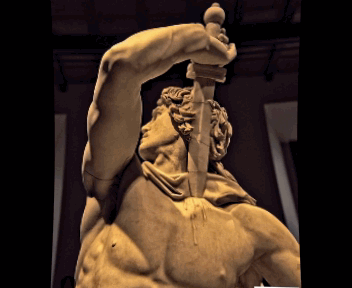 Suicida statua romana